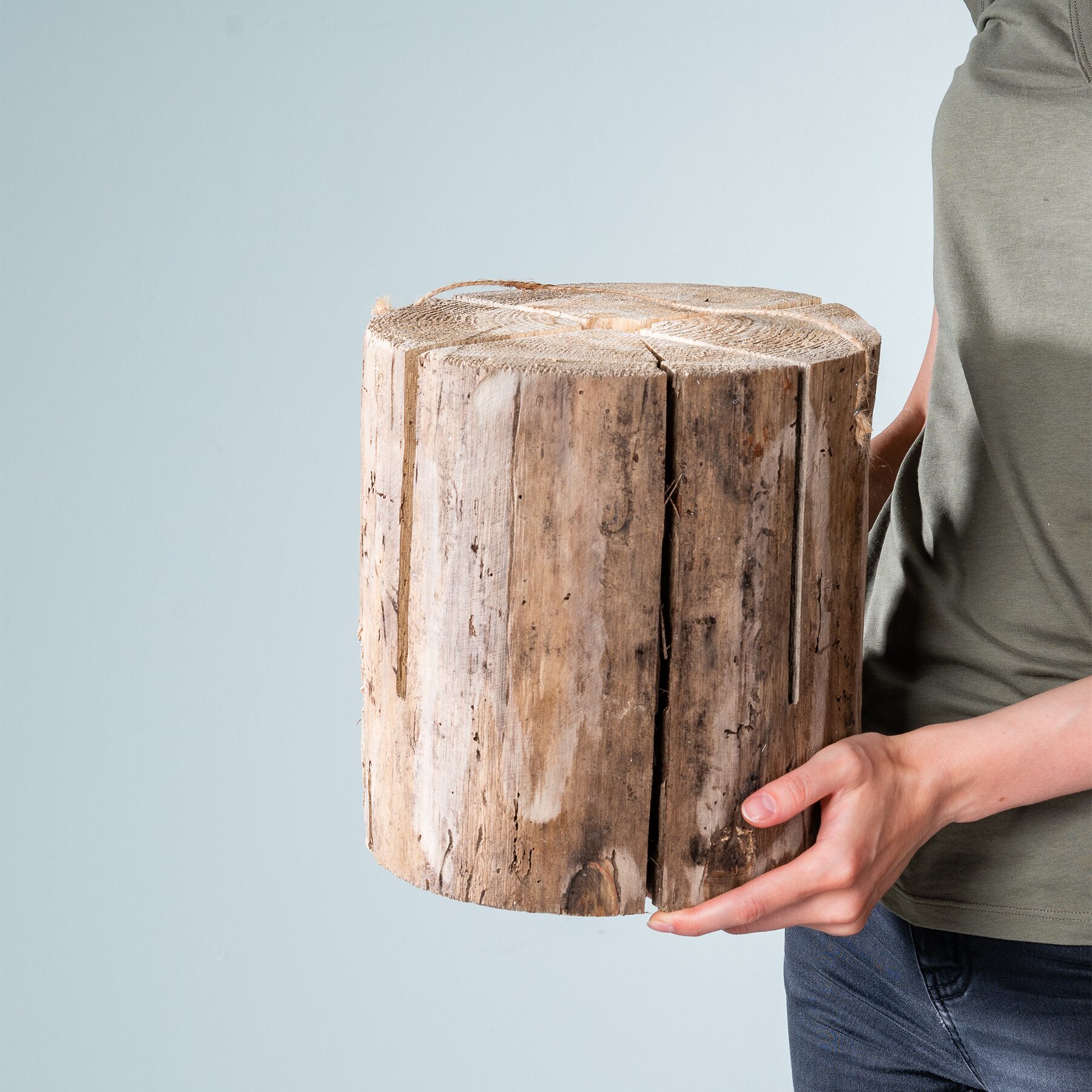 Holz Schwedenfeuer