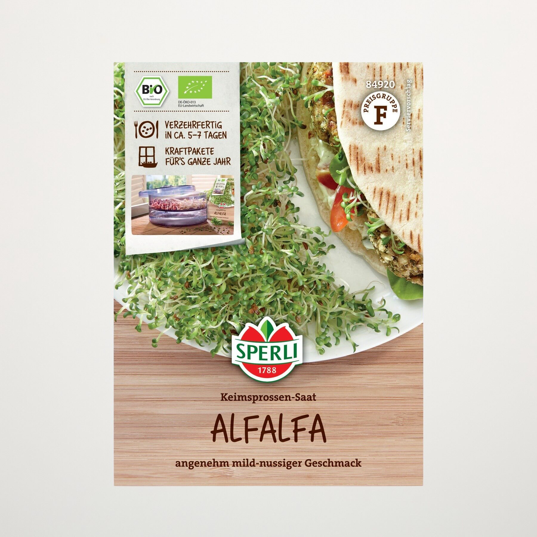 Alfalfa Keimsprossen BIO