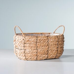 Rattan Korb Henkel Natur - 24 cm