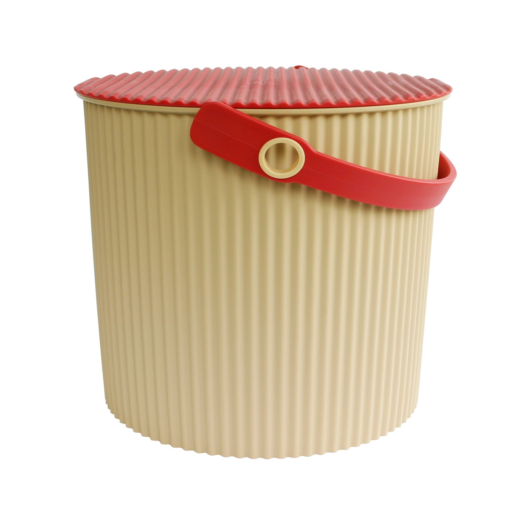Hachiman Omnioutil Eimer 10 Liter Café/Rot – Bild 2
