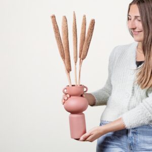 Trockenblumenbund Babala Lachs