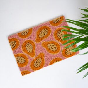 Fußmatte Papaya Orange