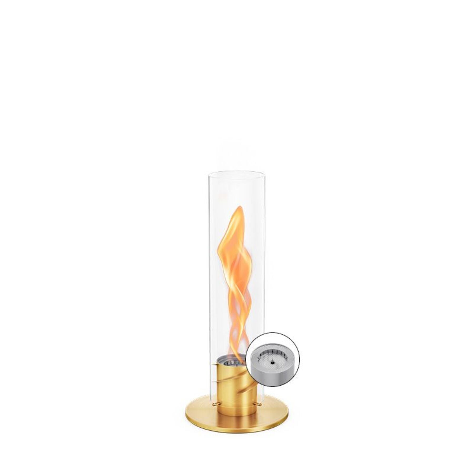 Höfats Tischfeuer SPIN 900 Goldfarben