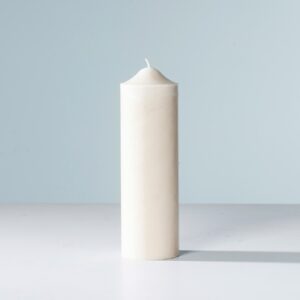 Blockkerze Beige L