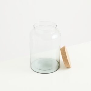 Glas Terrariumflasche M