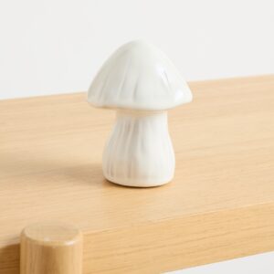 Deko Pilz Keramik Flach