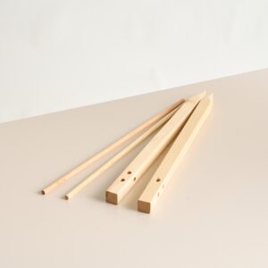 Holz Pflanzenstützzaun S
