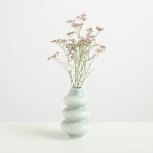 Keramikvase Reaktiv Mint