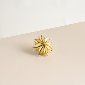 Deko Hänger Papier Blume Weiß