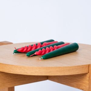 Stabkerze Rot 5er -Set