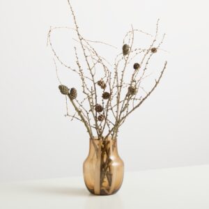 Glas Vase Stripe