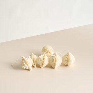 Deko Papier Hänger Ornament 6er-Set