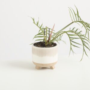 Keramik Übertopf Natur Reaktiv - 9 cm
