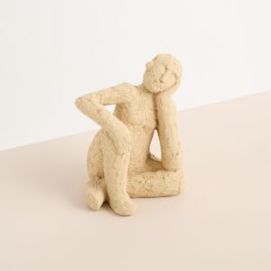 Beton Figur Kopf Rechts