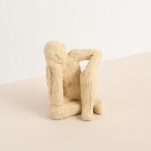 Beton Figur Kopf Links