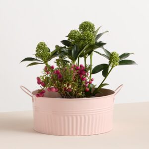 Zinkwanne Rosa - 24 cm