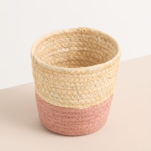 Sisal Primelkorb Rosa - 10,5 cm