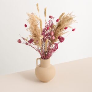 Trockenblumenstrauß Rosa Natur