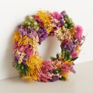 Trockenblumenkranz Pastel Splash