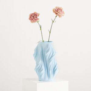3D Druck Vase Keramik Blau