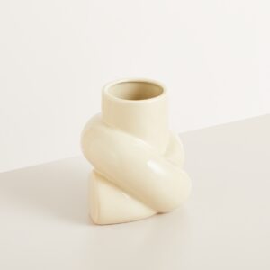 Dolomit Vase Creme