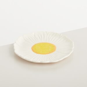 Keramik Frühstücksteller Gänseblümchen