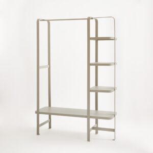 Eisen Garderobe Grau