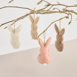 Deko Hänger Hase 4er-Set