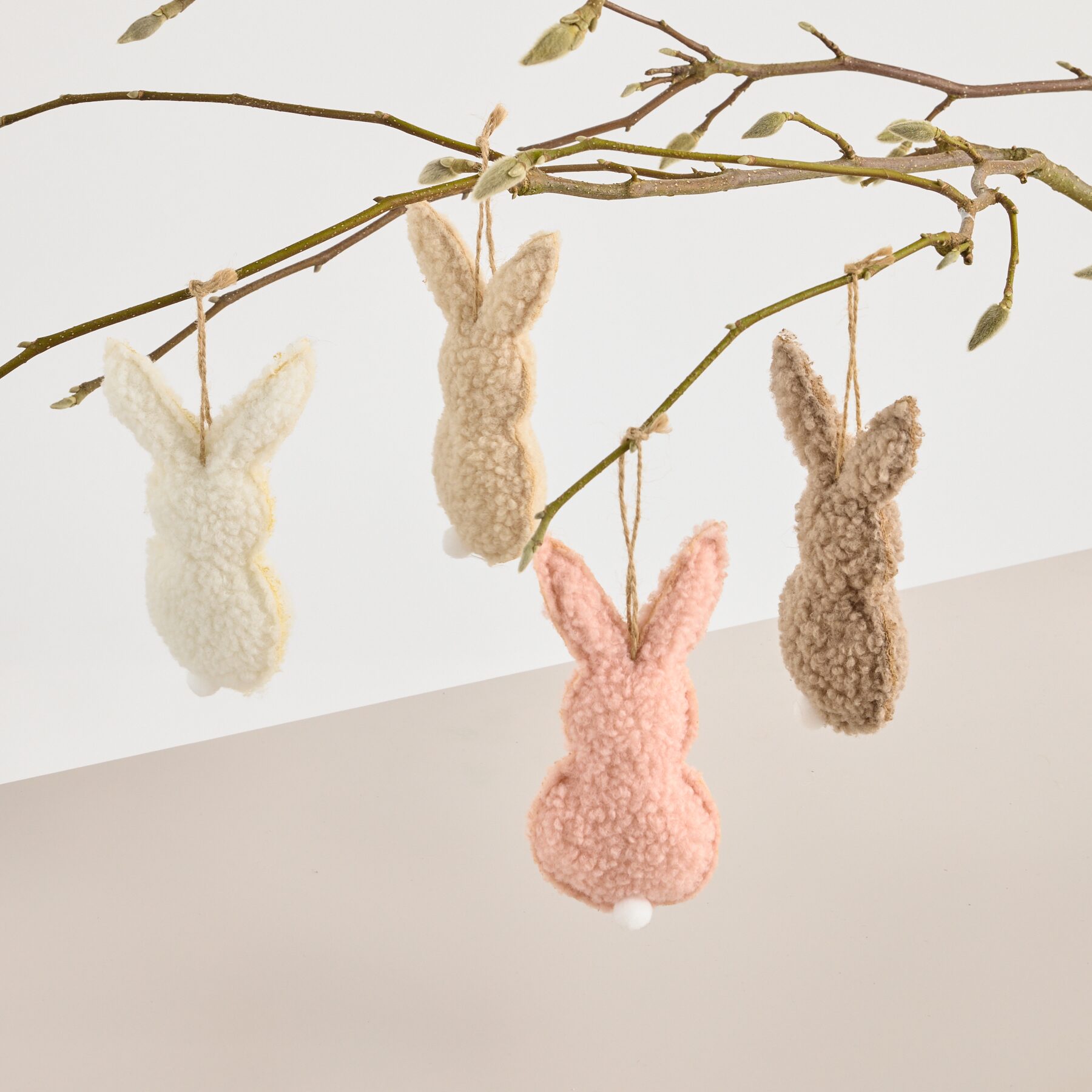 Deko Hänger Hase 4er-Set