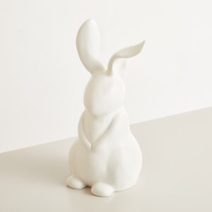 Deko Keramik Hase Weiß