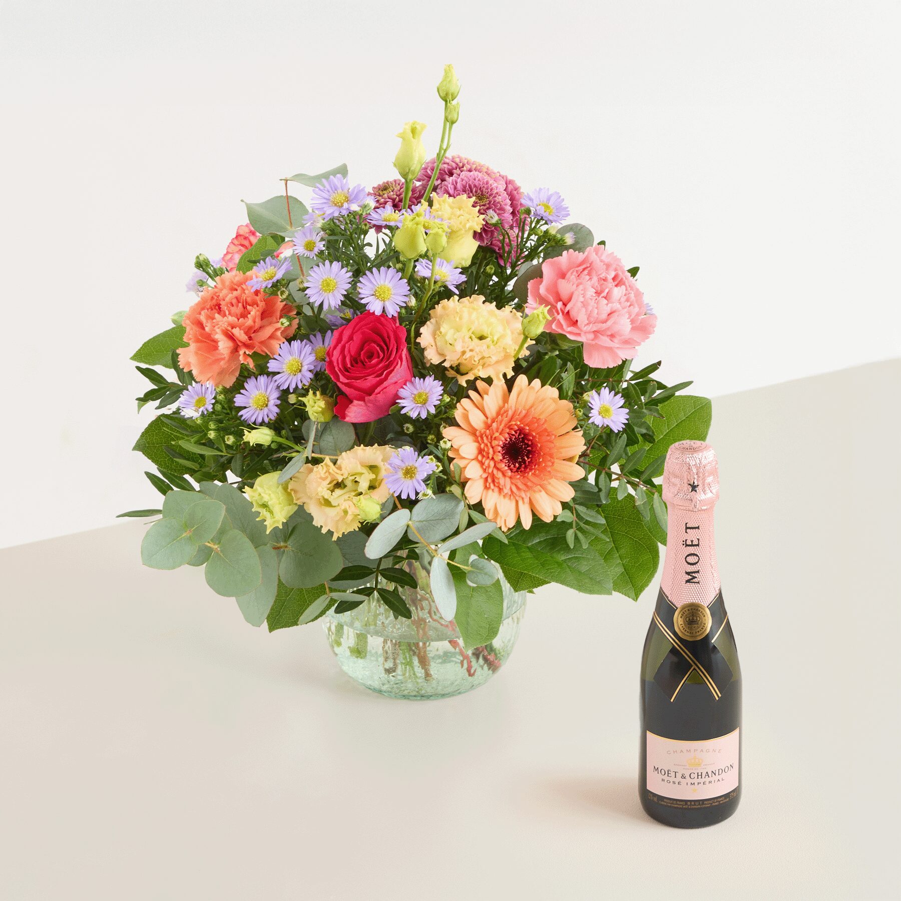 Sonnengruß mit Moet & Chandon Imperial Rosé 375ml