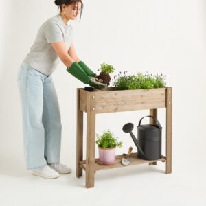 Hochbeet Holz Schmal