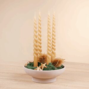 DIY Kerzenschale Nordic Advent