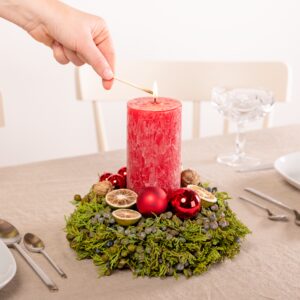 Adventsgesteck Kerzenschein