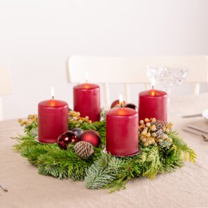 Klassischer Adventskranz Adventszeit
