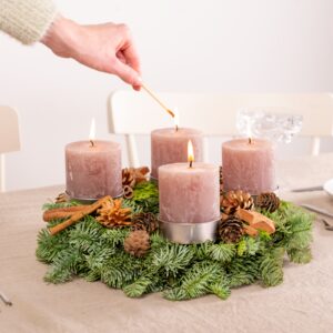 Klassischer Adventskranz Nature Christmas
