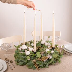 Moderner Adventskranz Minimalism Advent