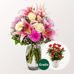 Blumenstrauß Glücksmoment