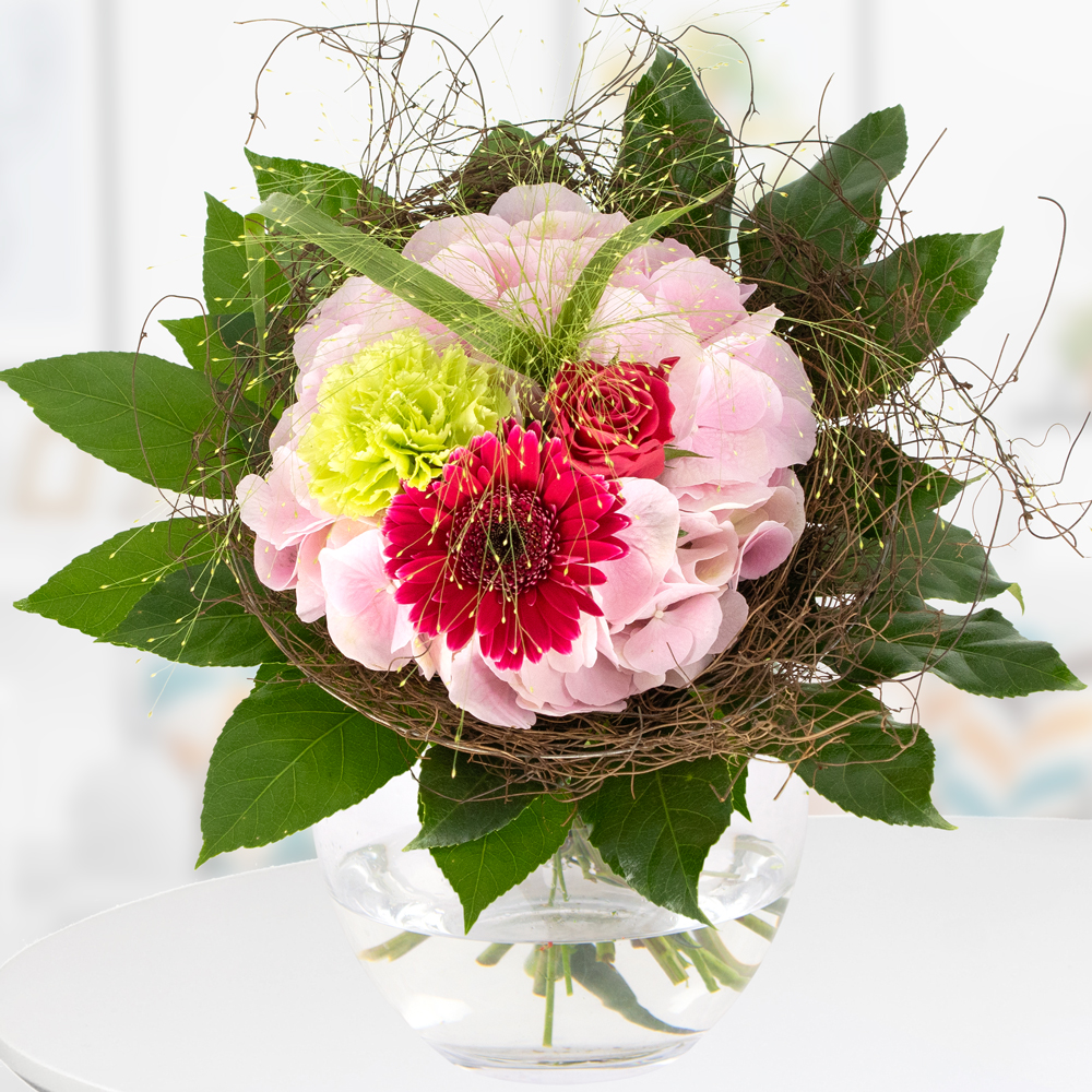 Blumenstrauß Hortensienzauber – Bild 4