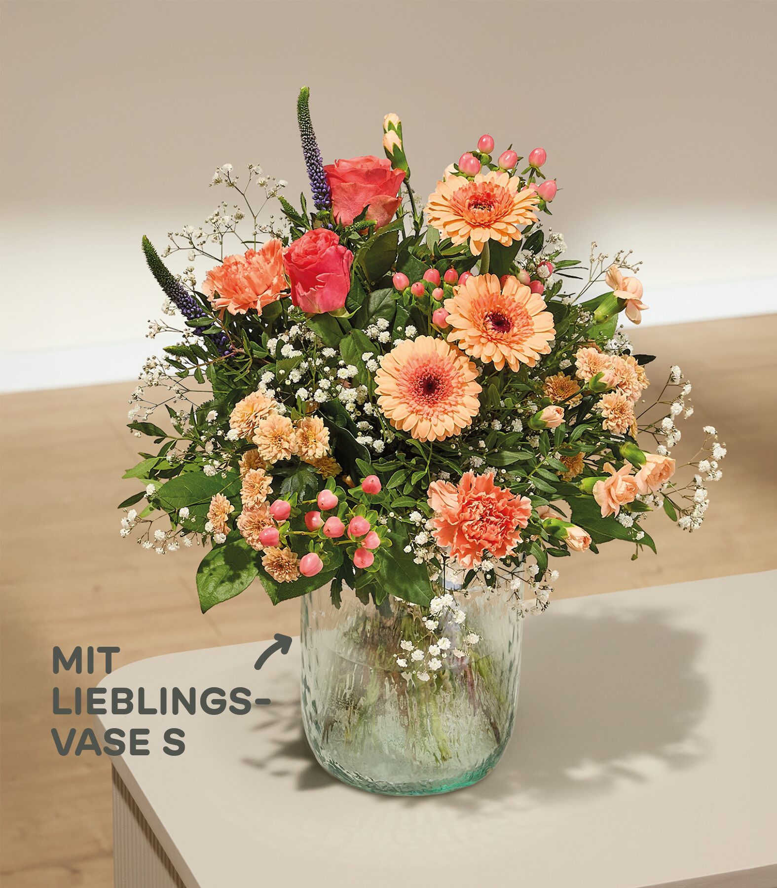Happy Birthday mit Lieblingsvase S
