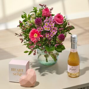 Für dich mit Geschenkset Schaumparty