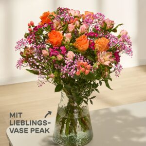 Pink Perfection mit Lieblingsvase Peak