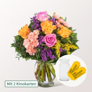 Blumenstrauß Farbenspiel