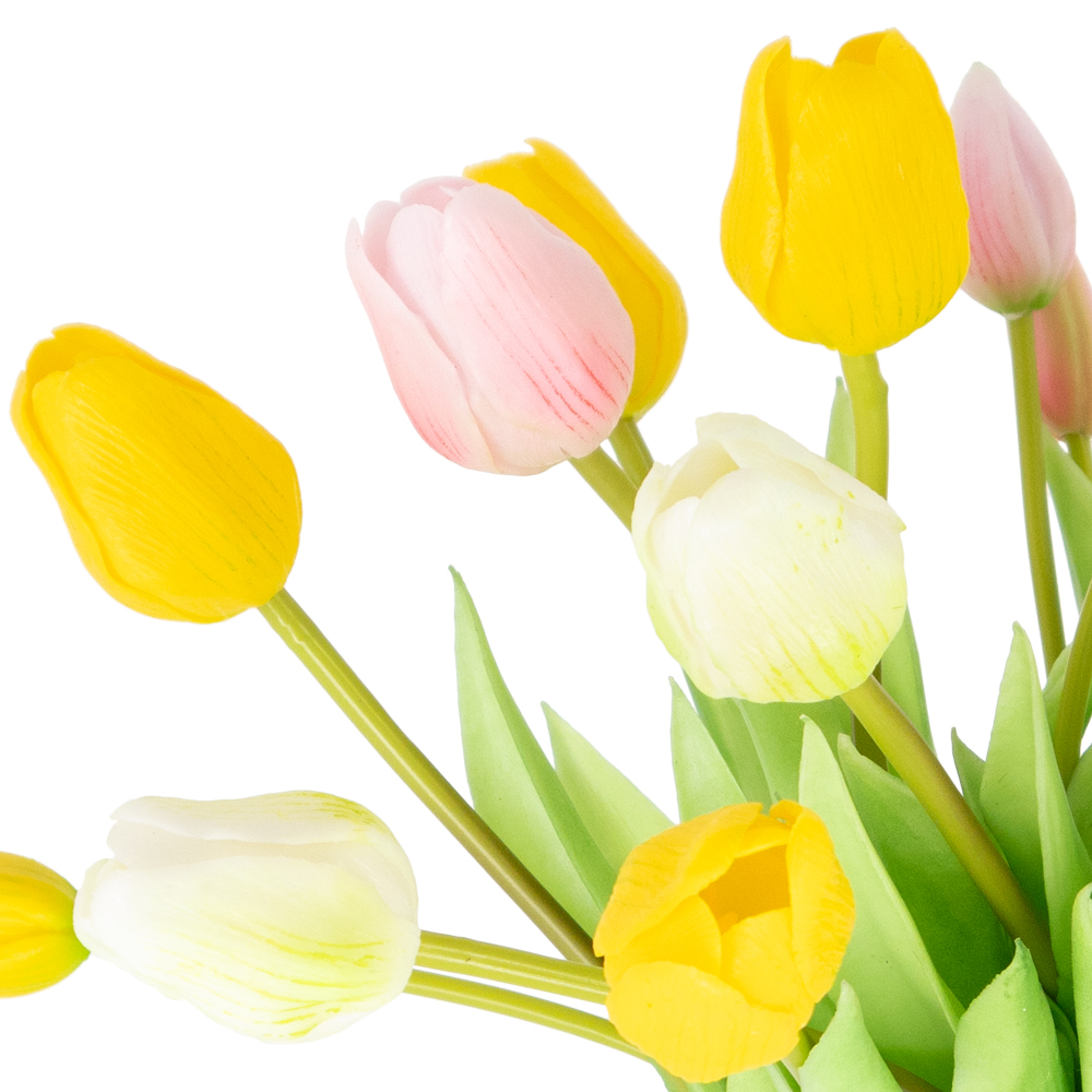 21 Kunsttulpen in Bunt – Bild 2