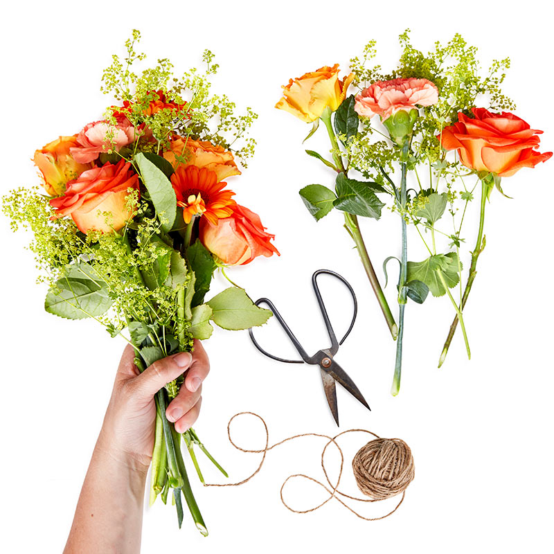 Floristen Design Orange – Bild 3