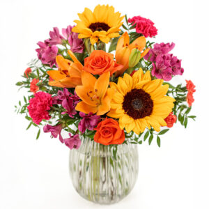 Gemischter Sonnenblumenstrauß Gemischter Sonnenblumenstrauß