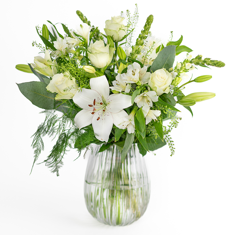 Weiße Wiesenblumen
