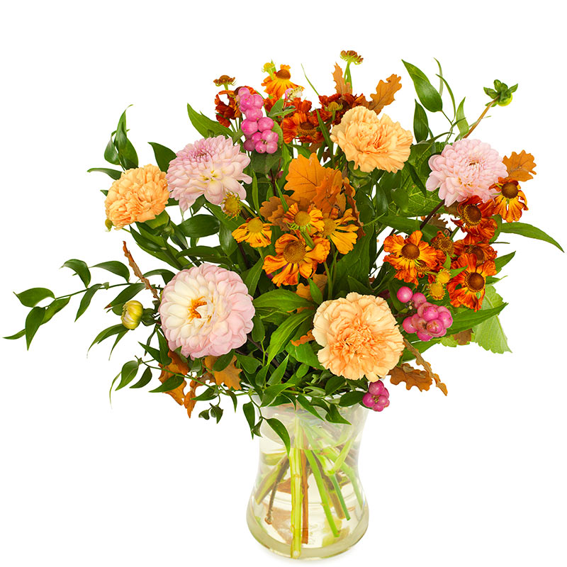 Dahlien Herbststrauß
