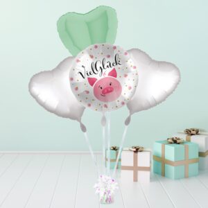 Heliumballon-Geschenk ?Viel Glück?