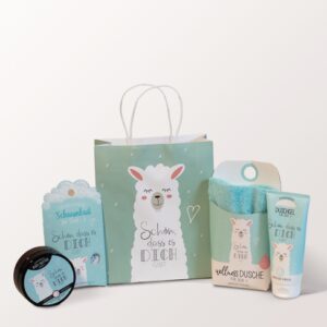 Geschenkbox Alpaka Verwöhnung ?Schön dass es dich gibt? Geschenkbox Alpaka Verwöhnung ?Schön dass es dich gibt?